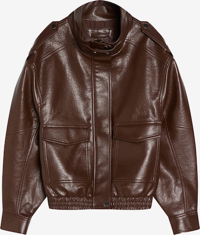 Bershka Välikausitakki värissä suklaa, Tuotenäkymä