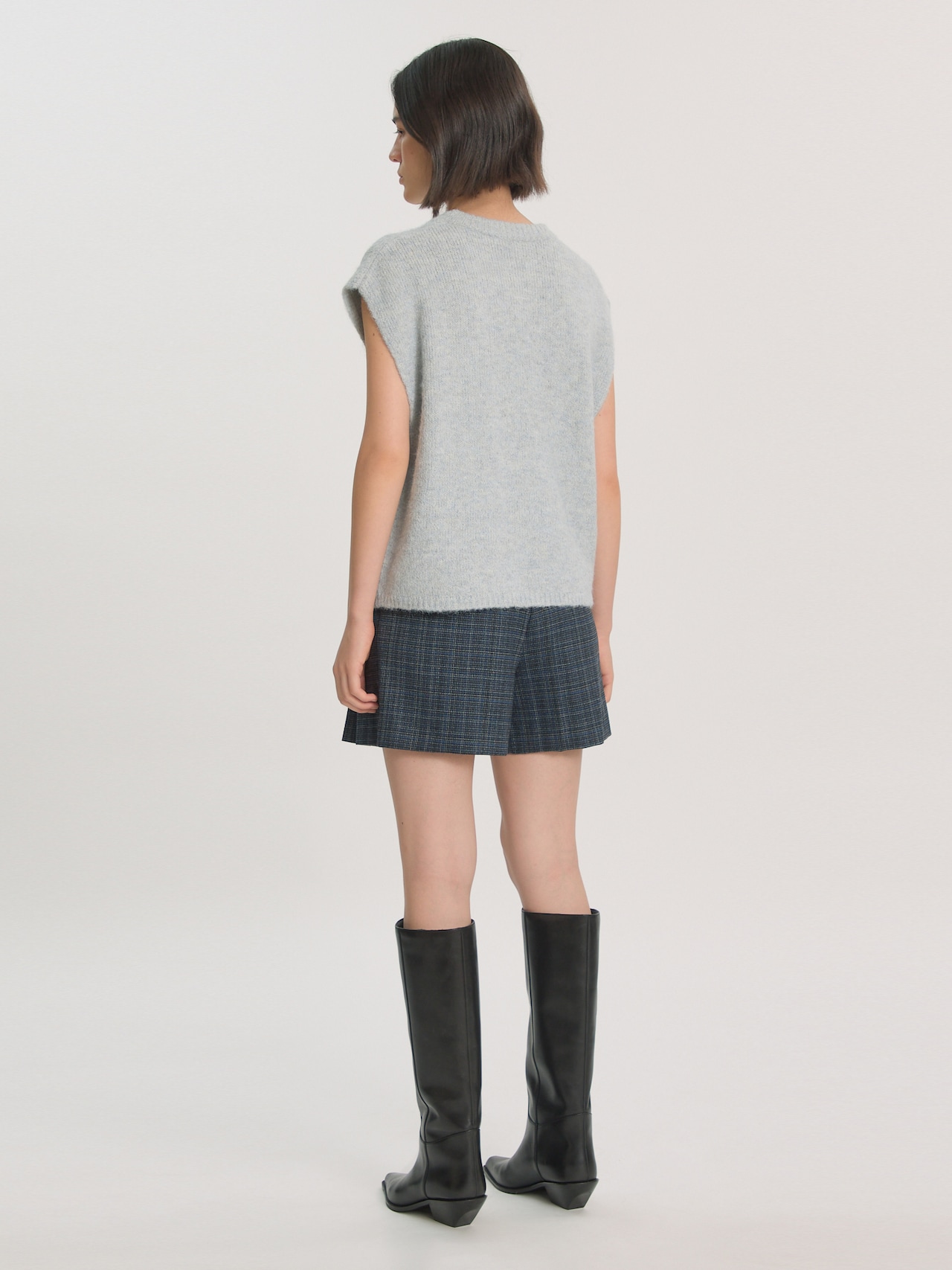 EDITED Novedades Chaleco de punto 'Mreile ' azul