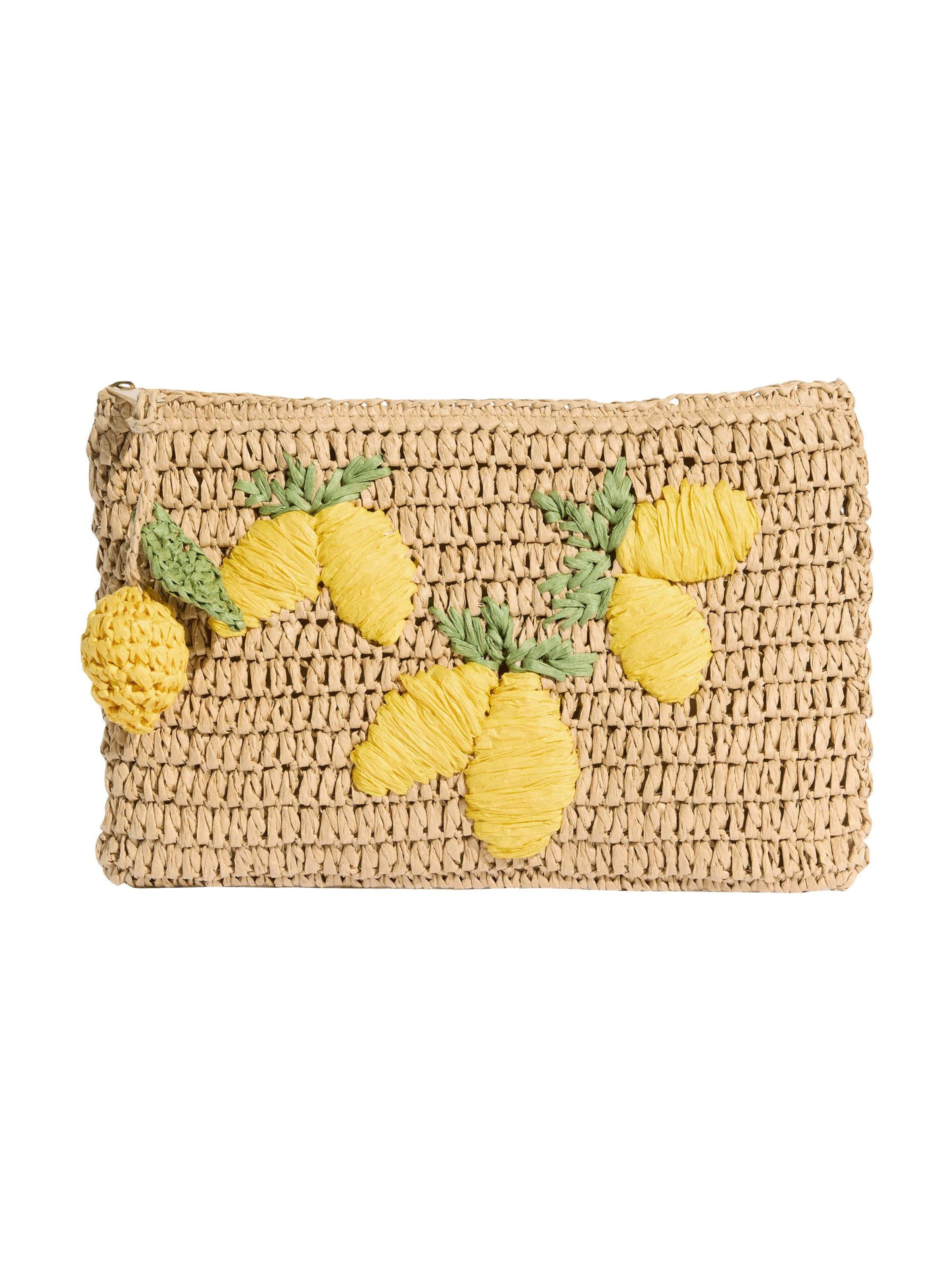 bēšs love & roses "Clutch" stila somiņa: no priekšpuses