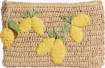 bēšs love & roses "Clutch" stila somiņa: no priekšpuses