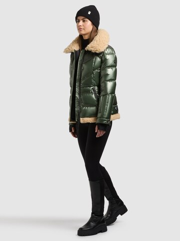 khujo - Casaco de inverno 'Inez' em verde