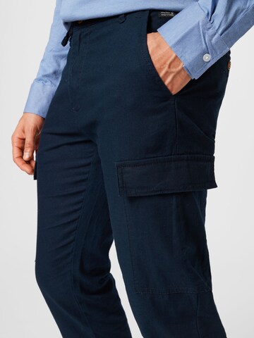 Regular Pantalon cargo 'Leonardo' INDICODE JEANS en bleu
