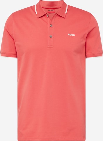 HUGO Red - Camiseta 'Dinoso' en rojo: frente