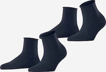ESPRIT Socken 'Basic Pure 2-Pack' in Blau: Vorderseite