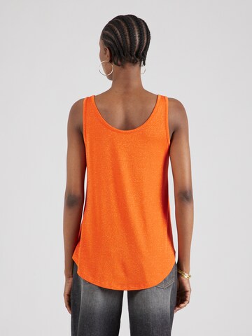 PIECES - Top 'BILLO' em laranja