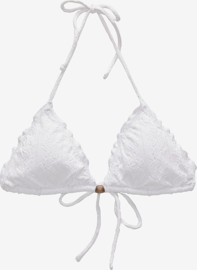 Pull&Bear Bikinitop in weiß, Produktansicht
