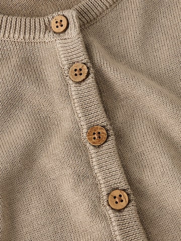 Lil'Atelier Strickjacke in Beige