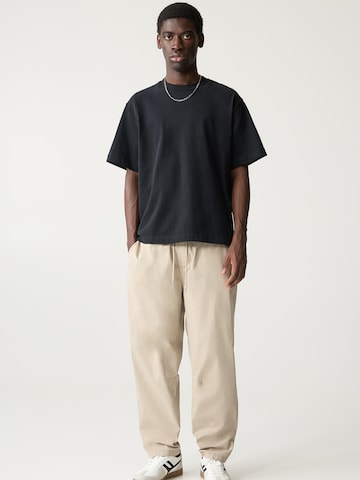 Pull&Bear Loosefit Broek in Beige