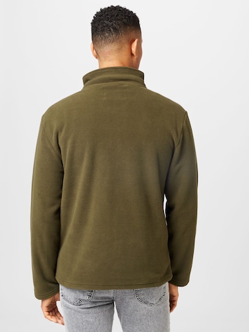 Lake View Fleece jas 'David' in Groen