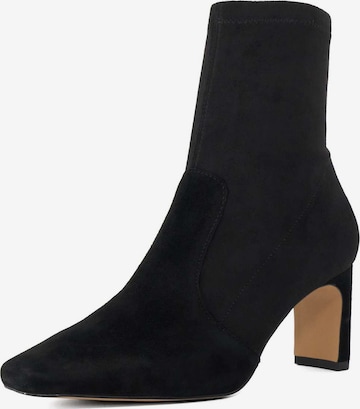 Bottines Dune LONDON en noir : devant