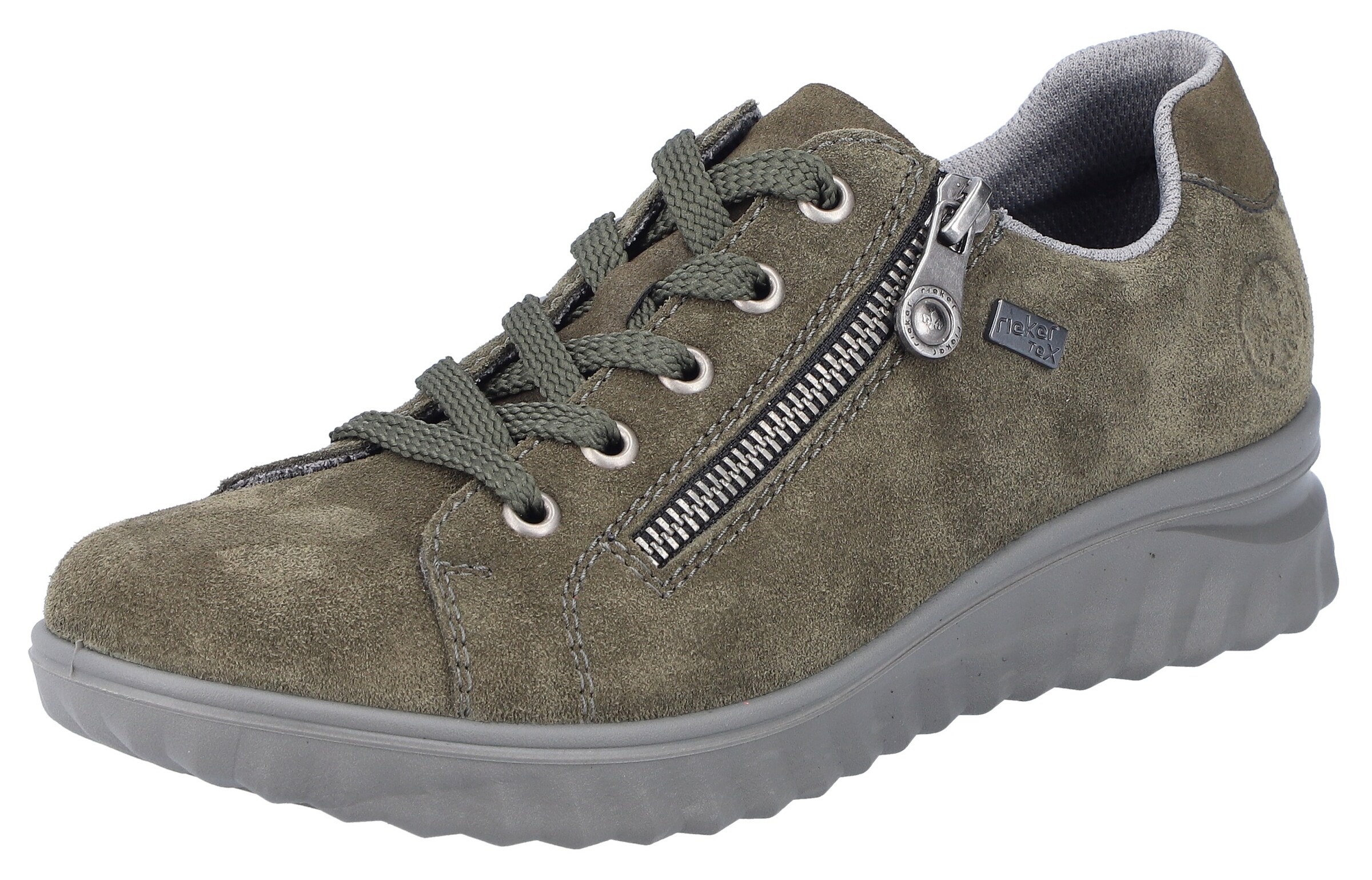 Rieker Sneakers in Green: front