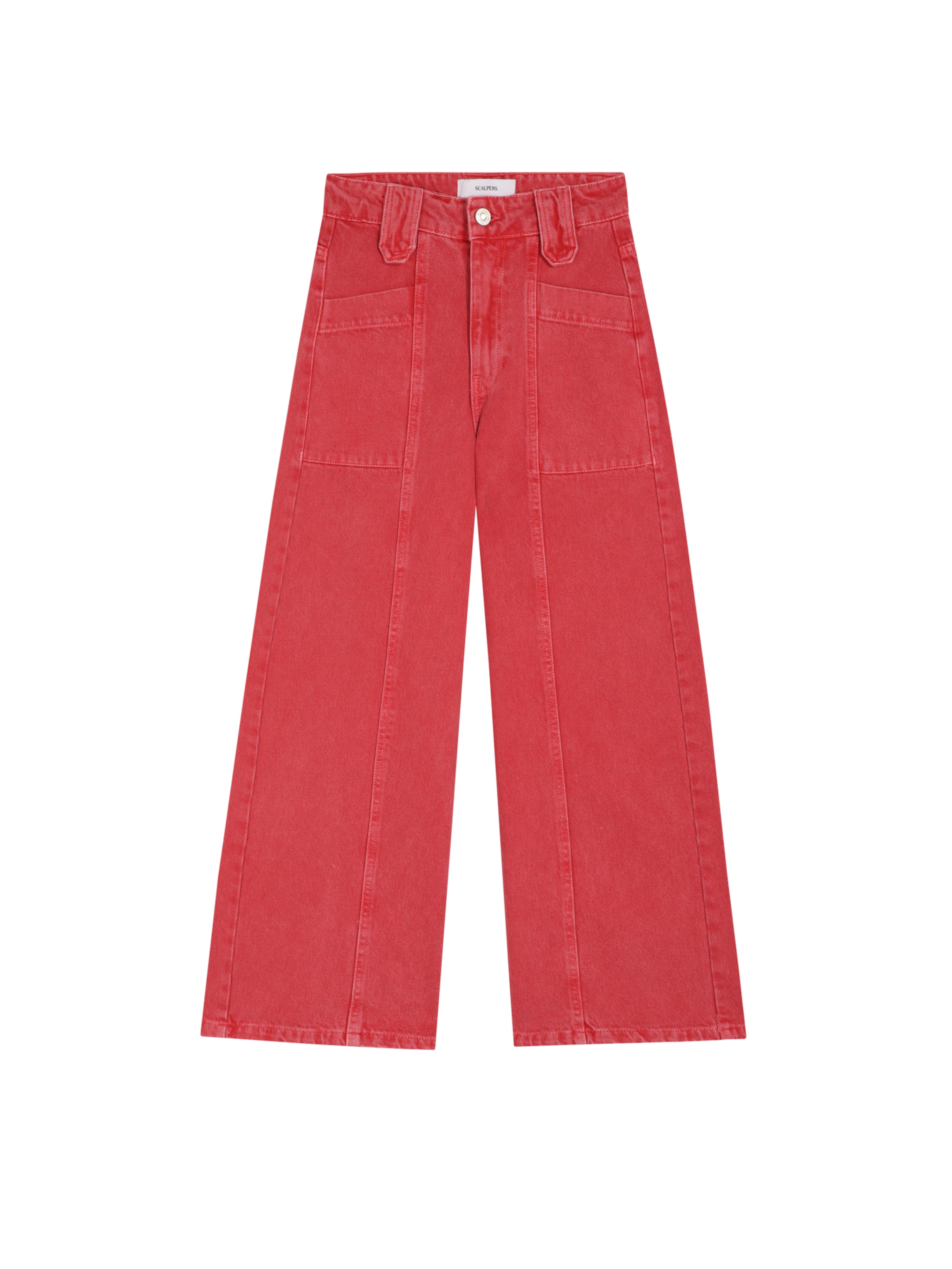 Scalpers tavaline Teksapüksid &#x27; &#x27;, värv roosa: eest vaates