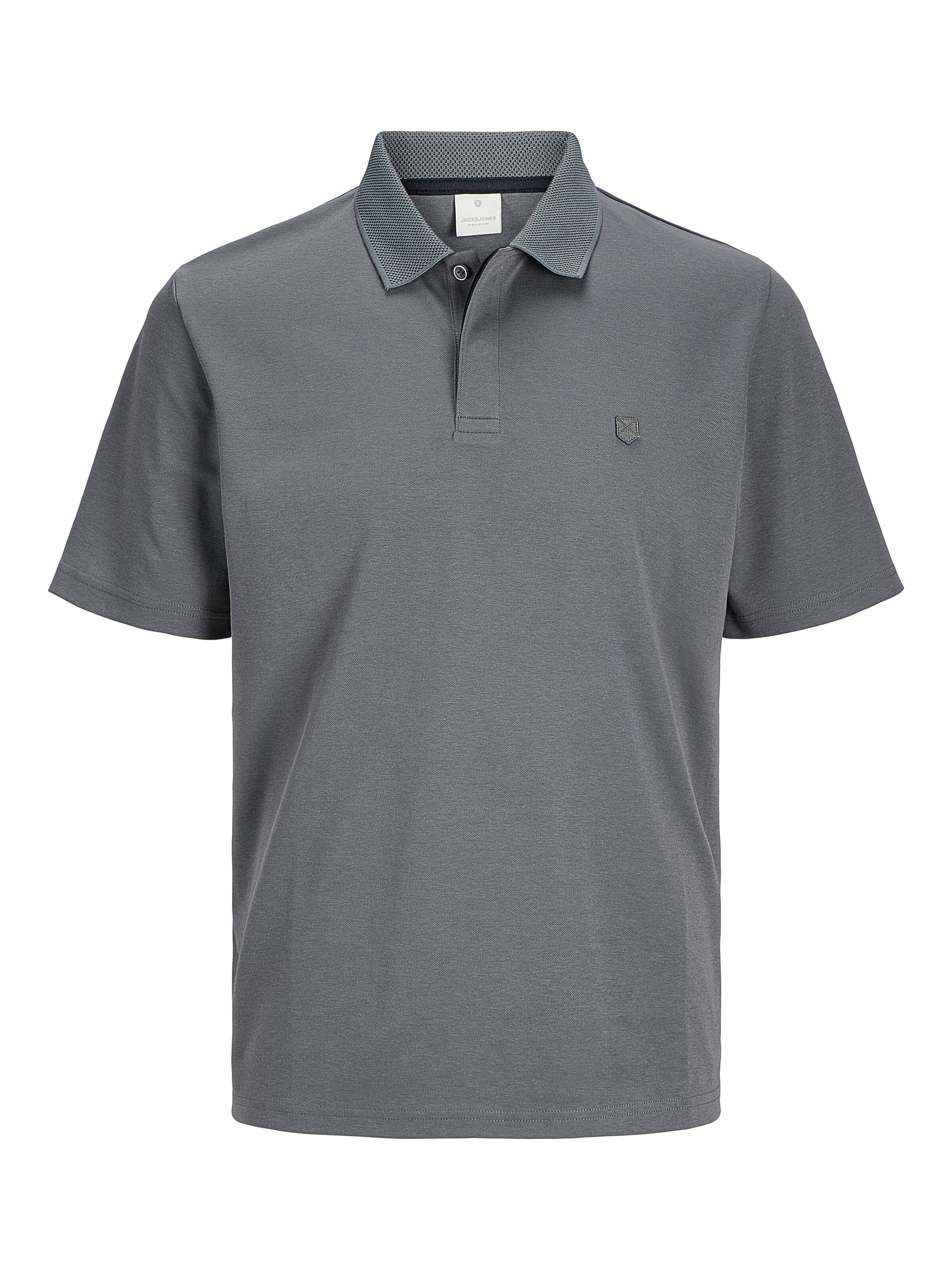 Jack & Jones Premium Shirt 'JJRODNEY' in Grey: front