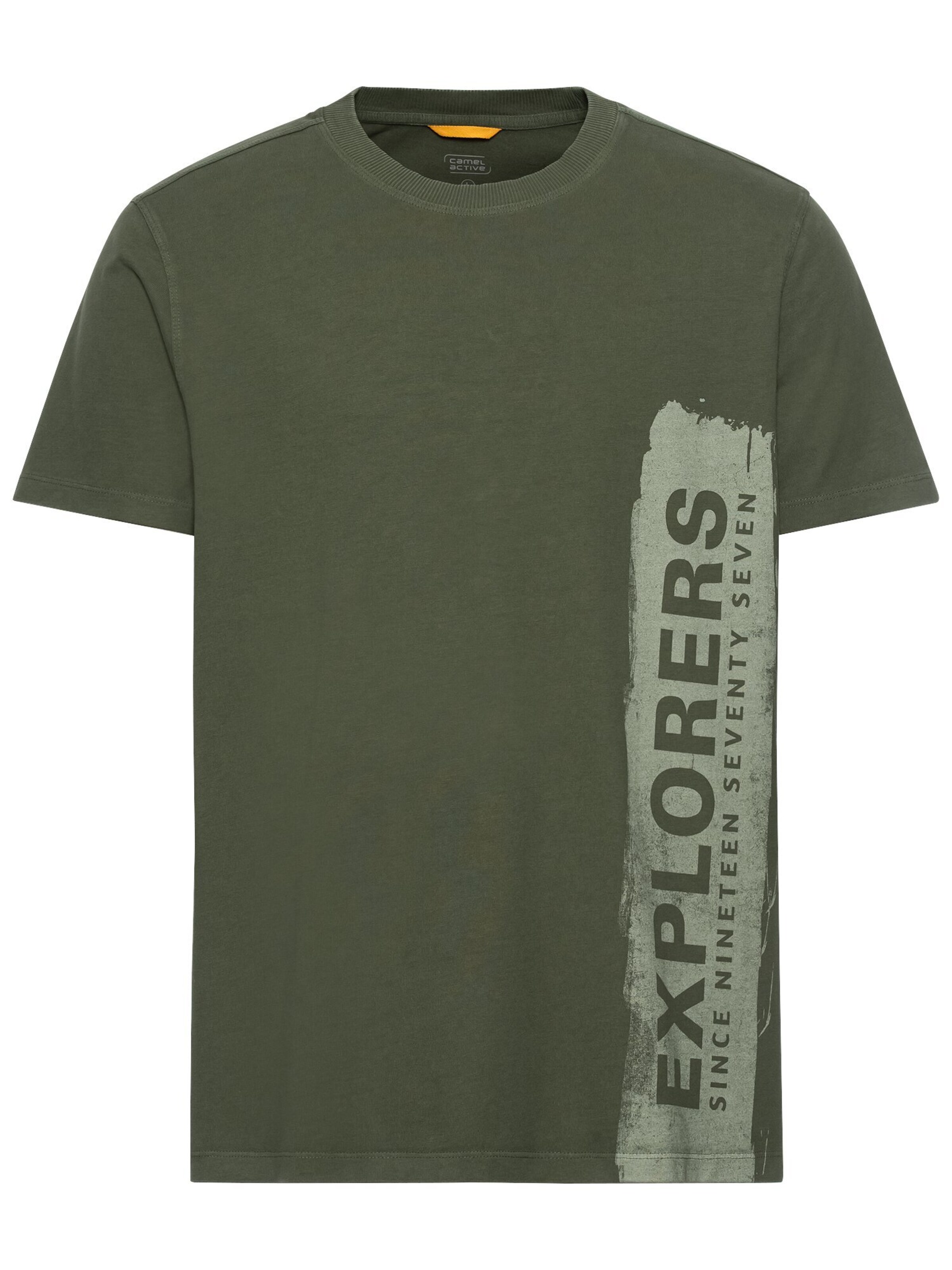 CAMEL ACTIVE Shirt in Green: front