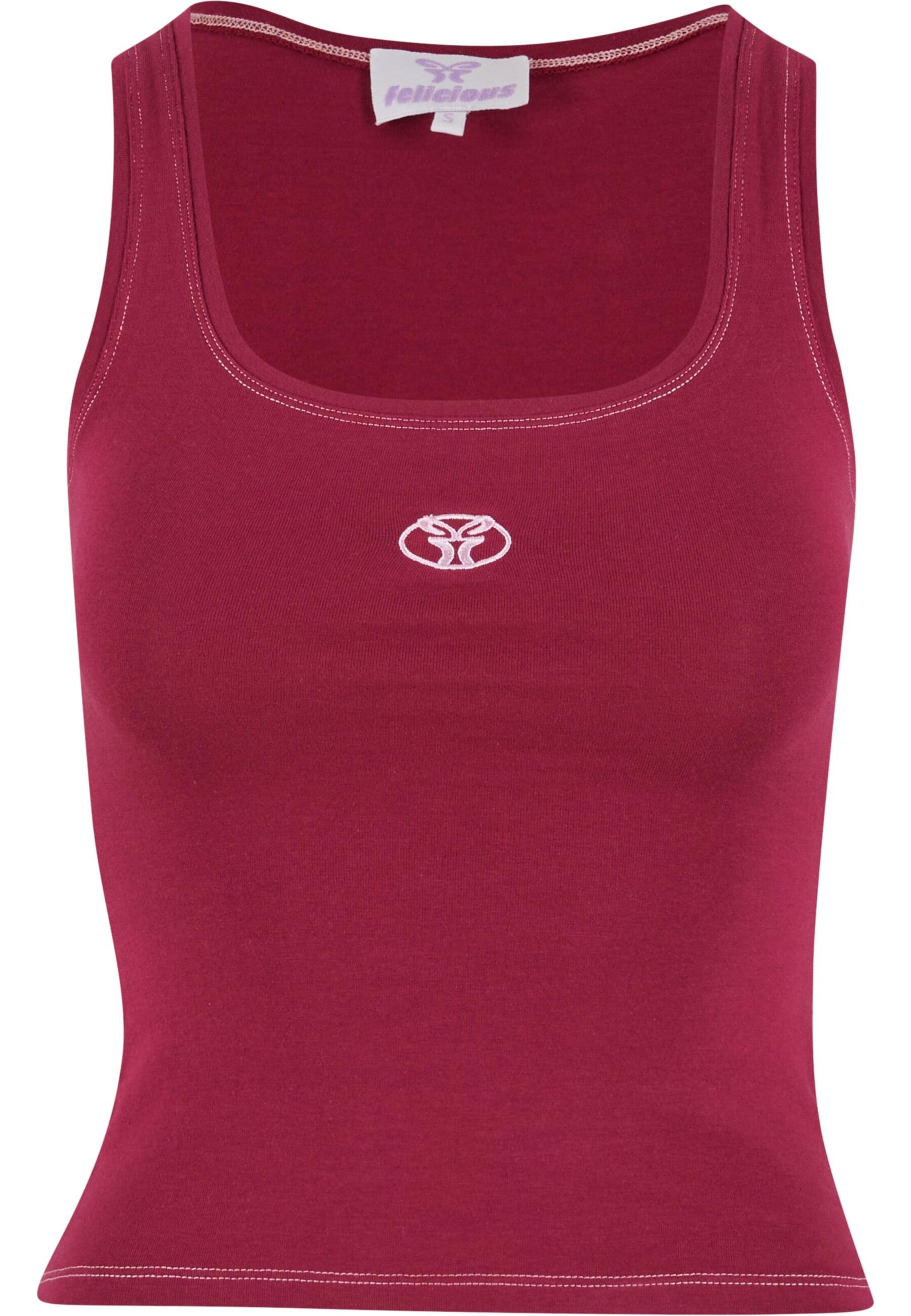 Top di Felicious in rosso: frontale