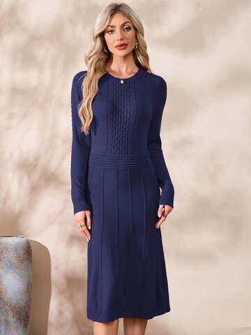 Yesfashion Strickkleid‌‌‌‌‌‌‌‌‌ in Blau