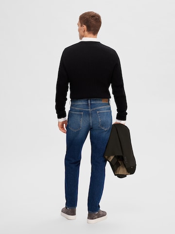 SELECTED HOMME Regular Jeans 'TOBY' in Blauw