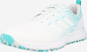 adidas Golf Αθλητικό παπούτσι σε λευκό: μπροστά
