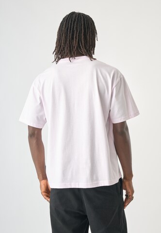 Cleptomanicx T-Shirt 'Boxy Tee Ligull Boxy Crop' in Rot