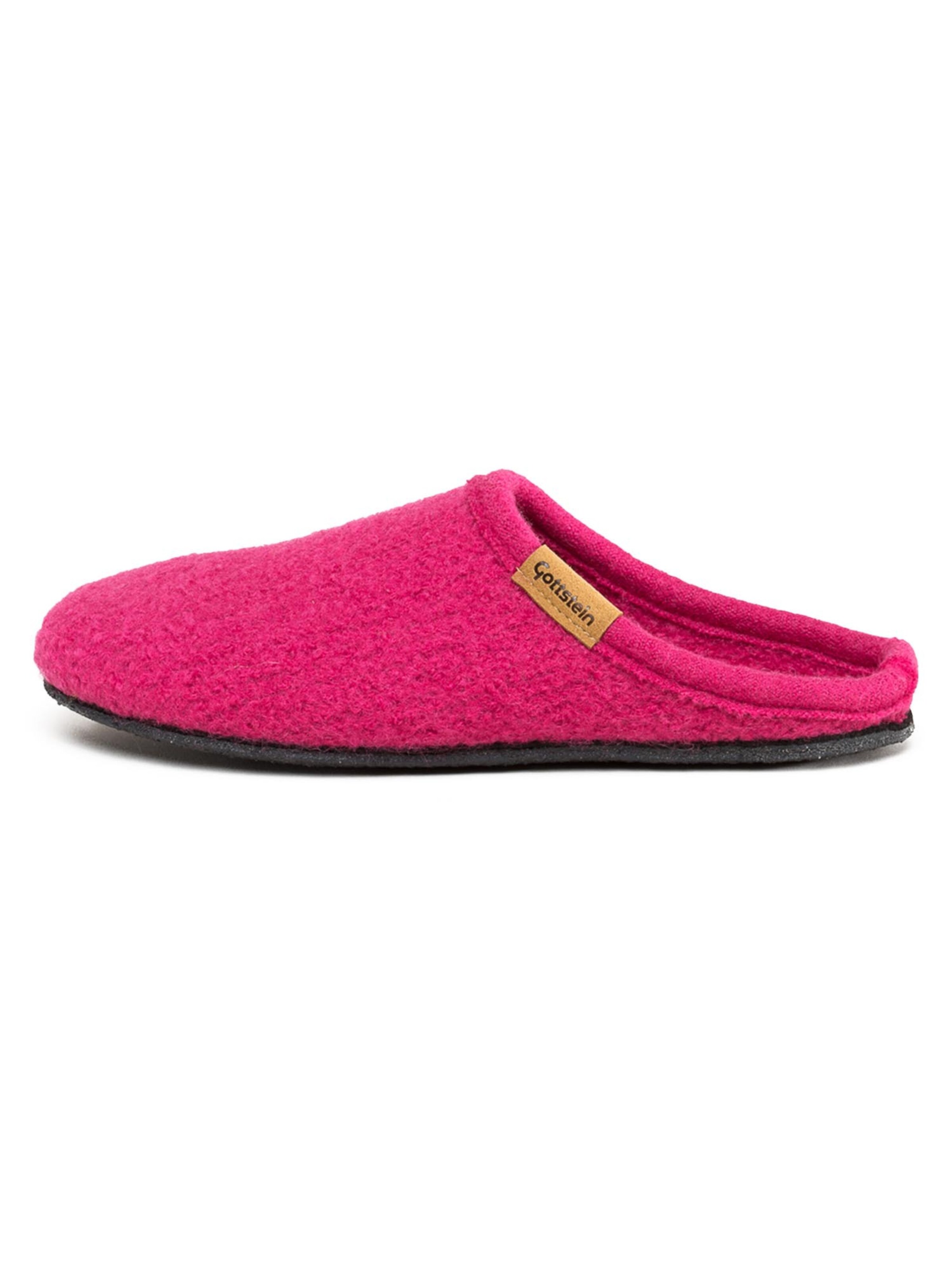 Gottstein Slippers 'Alpine Light' in Pink: front