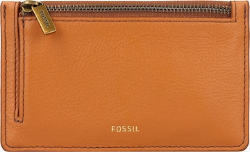 FOSSIL Key Ring 'Logan' in Orange: front