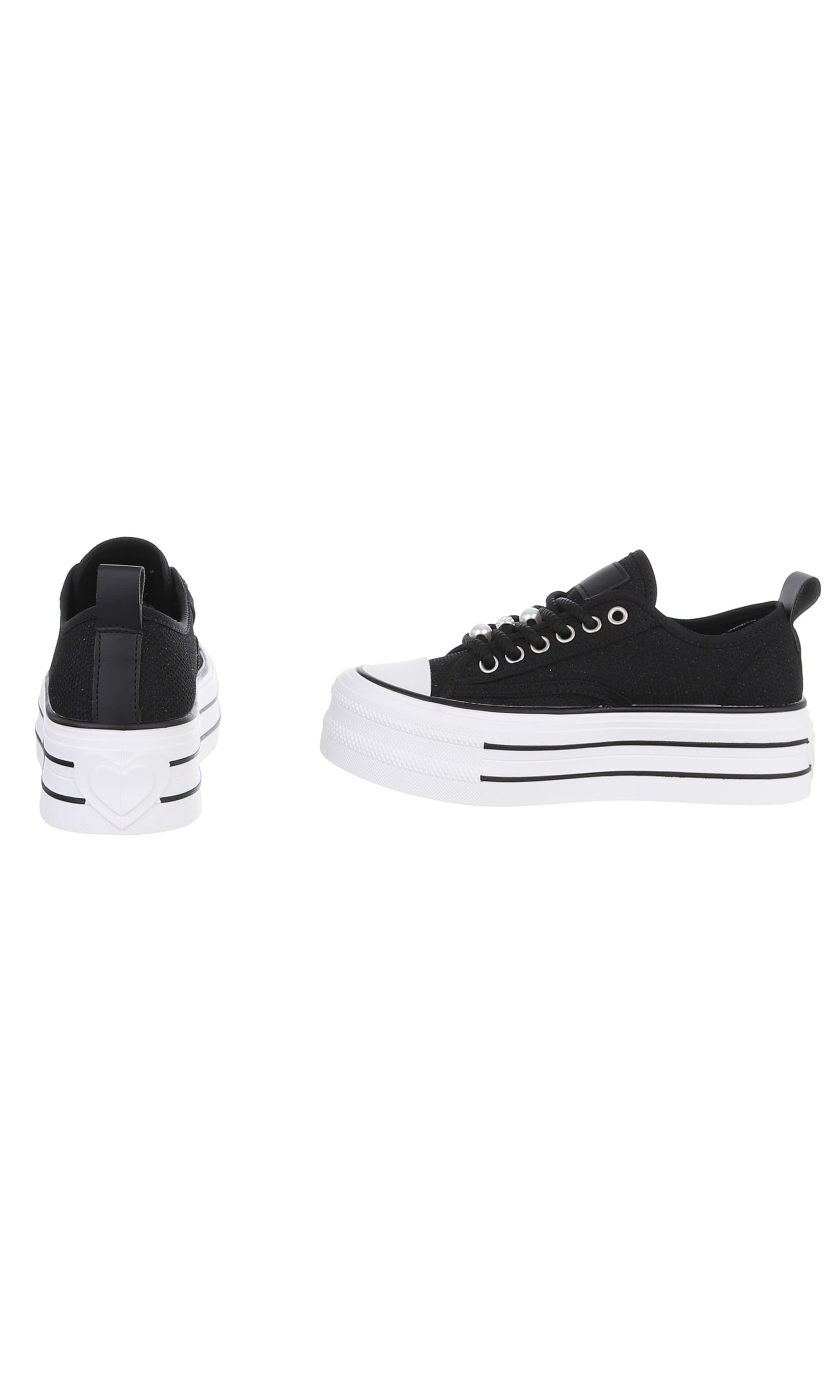 Ital-Design Sneaker in Schwarz