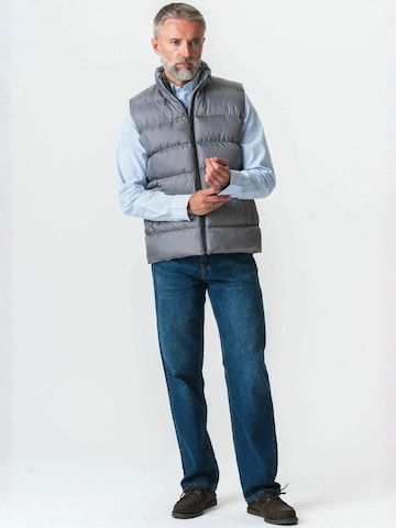 TEESHOPPEN Mellény ' Puffer Vest ' - szürke