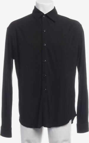 Sandro Button Up Shirt in M in Black: front