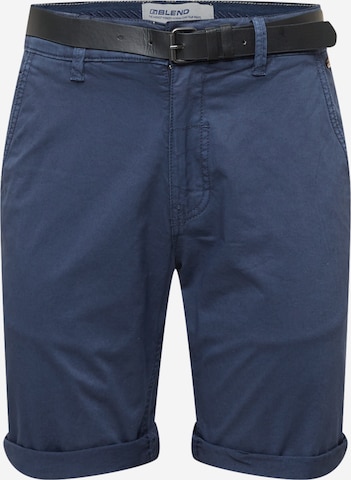 Pantalon chino BLEND en bleu : devant