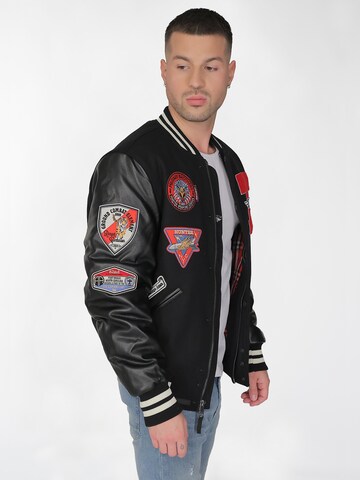 TOP GUN Between-Season Jacket ' TG22015 ' in Black