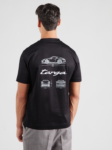 T-Shirt 'C-Thompson' BOSS en noir : devant
