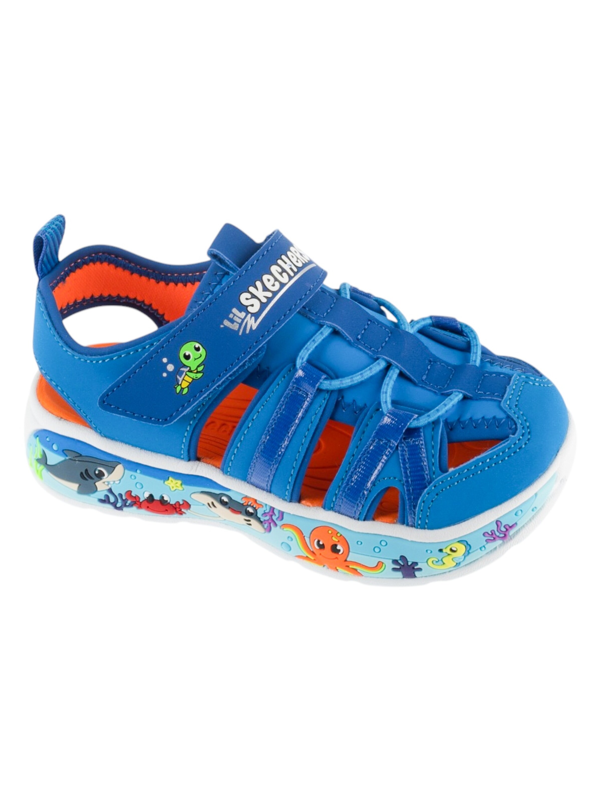 Sandales 'Play Scene Splash' SKECHERS en bleu : devant