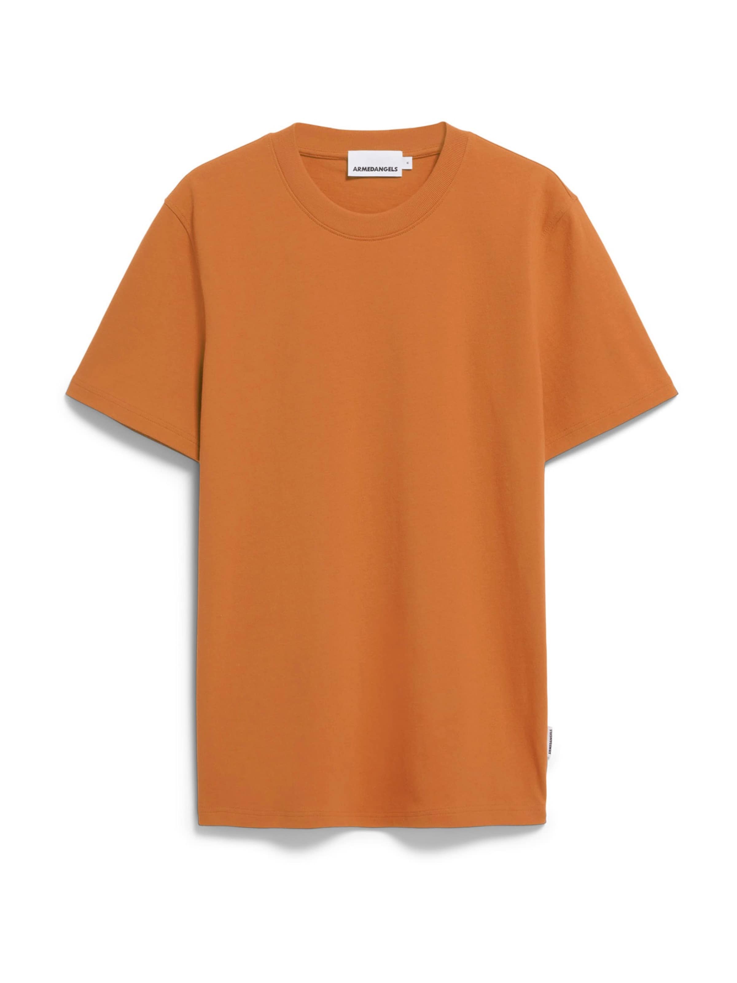 ARMEDANGELS Тениска в оранжево: отпред