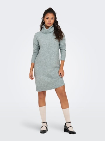 JDY Knitted dress 'Elanor' in Blue
