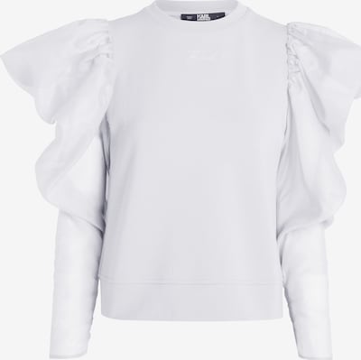 Karl Lagerfeld Sweatshirt i hvit, Produktvisning