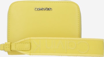 Calvin Klein - Cartera 'GRACIE' en amarillo: frente