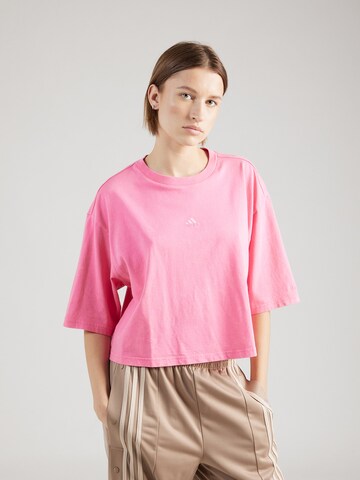 ADIDAS SPORTSWEAR Λειτουργικό μπλουζάκι 'ALL SZN' σε ροζ: μπροστά