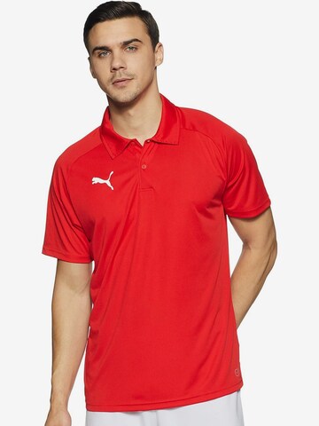 T-Shirt fonctionnel 'Liga' PUMA en rouge : devant