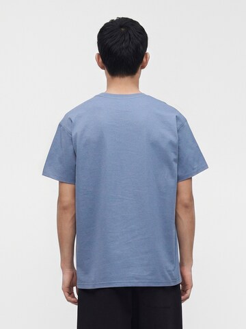 Carhartt WIP Póló 'American Script' - kék