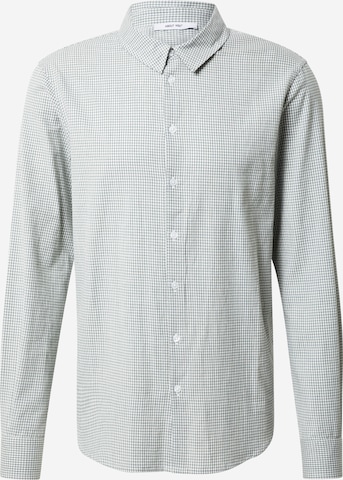 ABOUT YOU Button Up Shirt 'Quentin' in Green: front