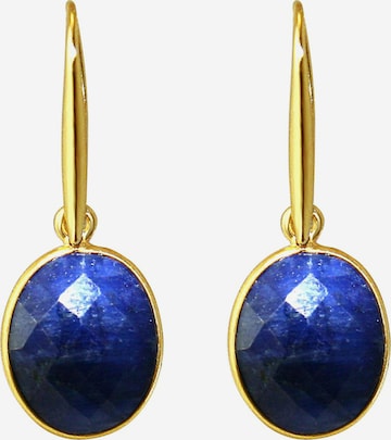 Gemshine Earrings in Gold: front