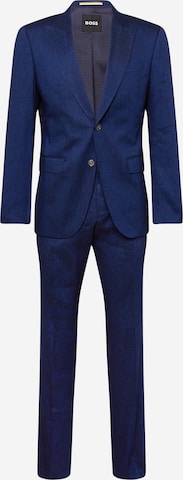 BOSS Regularen Obleka 'Peak' | modra barva: sprednja stran