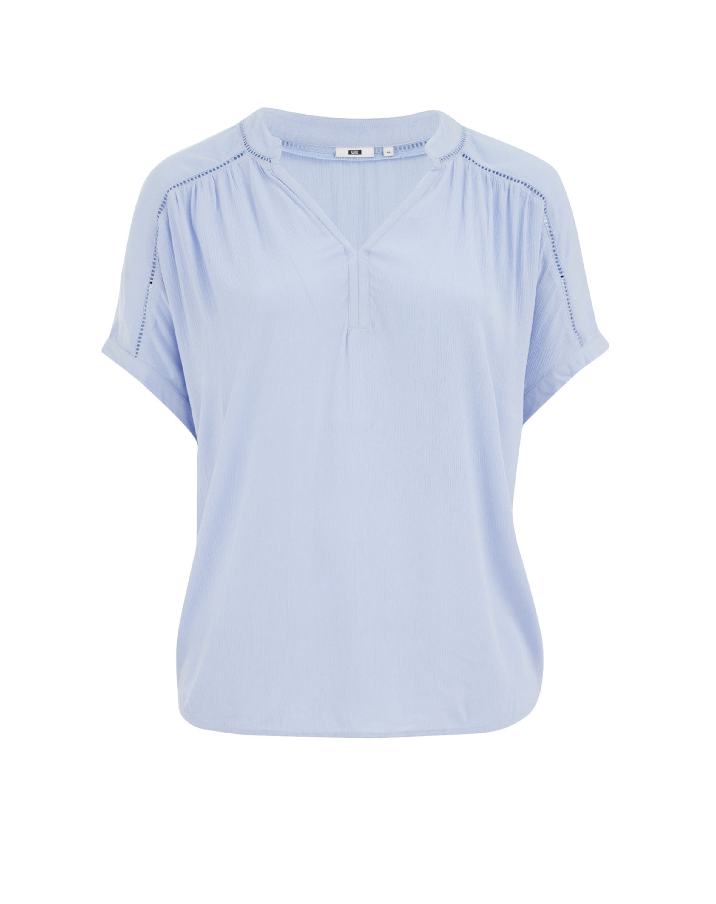 WE Fashion Pluus, värv sinine: eest vaates