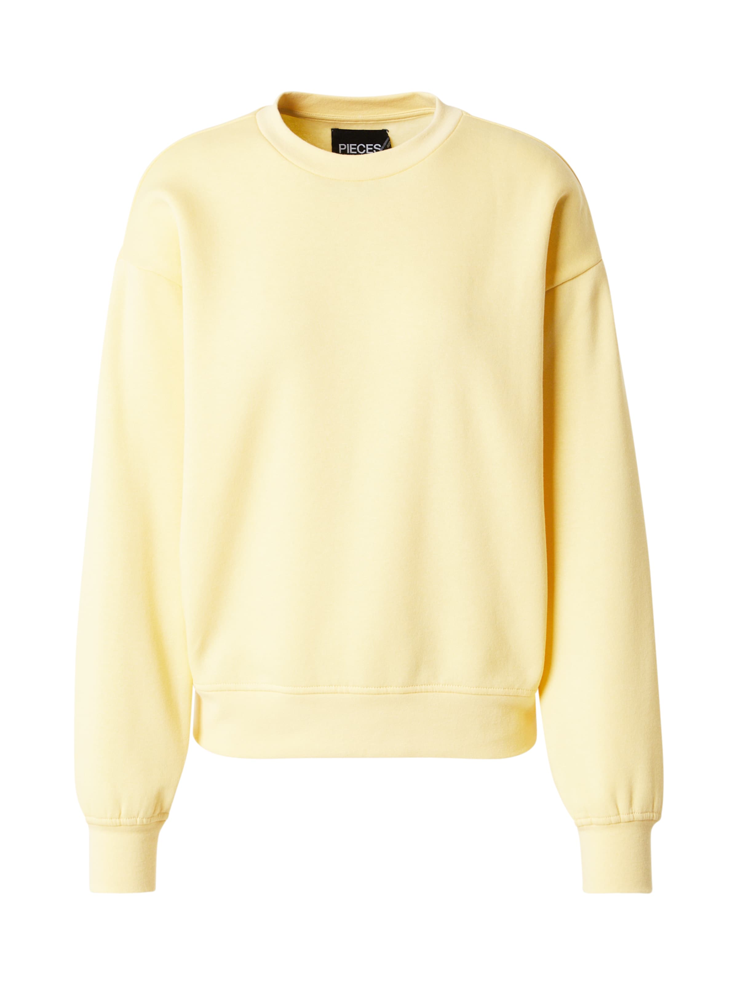 PIECES Sweatshirt 'PCCHILLI' i gul: forside