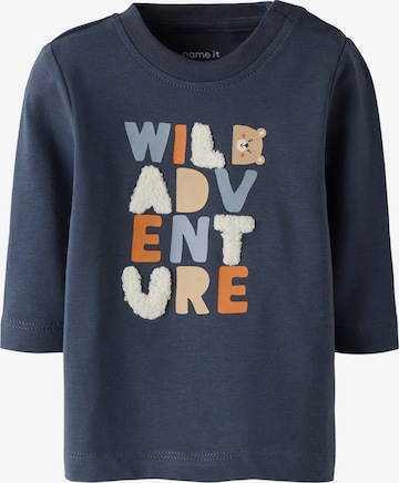 NAME IT Shirt 'NBMNIKS' in Blau: Vorderseite