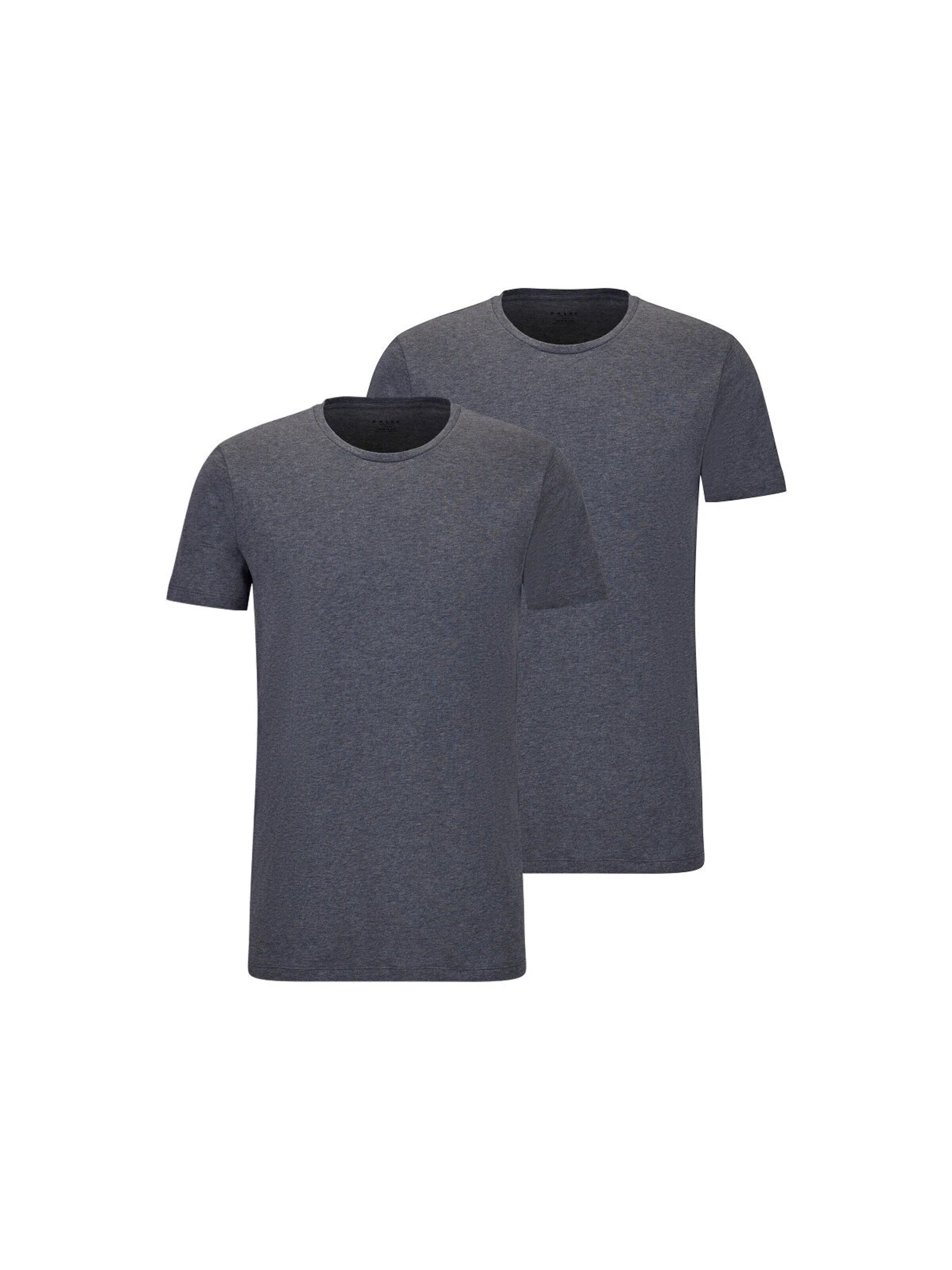 FALKE Unterhemd '2-Pack'‌‌‌‌‌‌ in Grau: Vorderseite