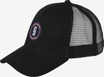 JACK & JONES Keps 'JACDEFT' i svart: framsida