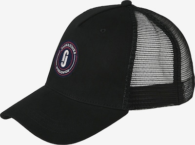 Kepurė 'JACDEFT' iš JACK & JONES, spalva – juoda / balta, Prekių apžvalga