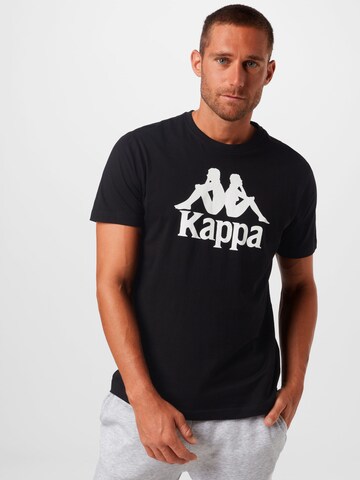 KAPPA T-Shirt 'Caspar' in Schwarz: predná strana