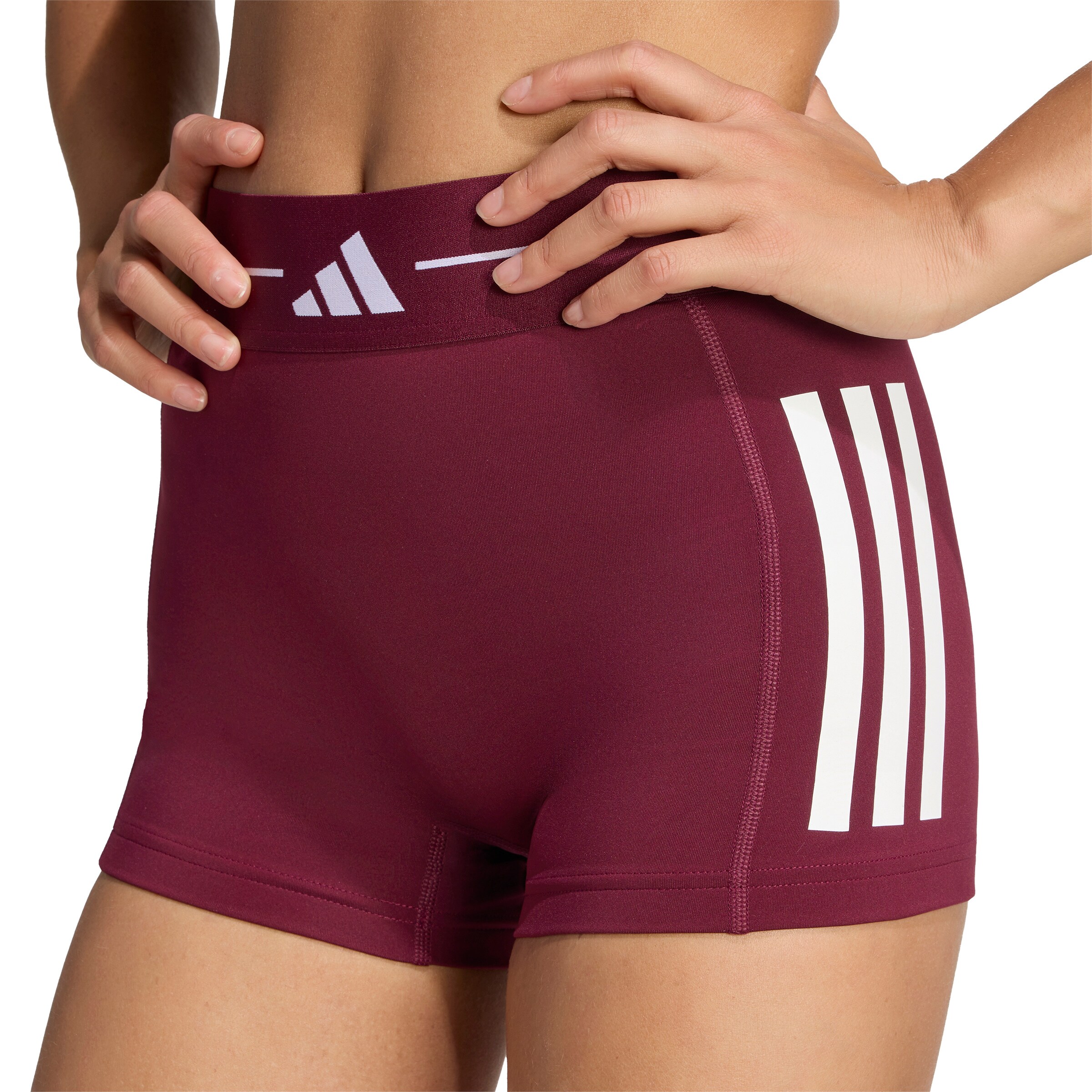 ADIDAS PERFORMANCE Skinny Sportovní kalhoty 'HYG' – červená